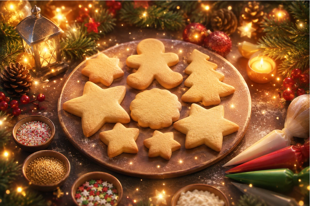 Sablés de Noël décorés