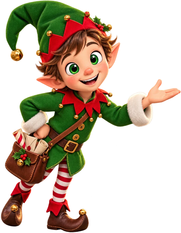 Gaston, le lutin du Père Noël