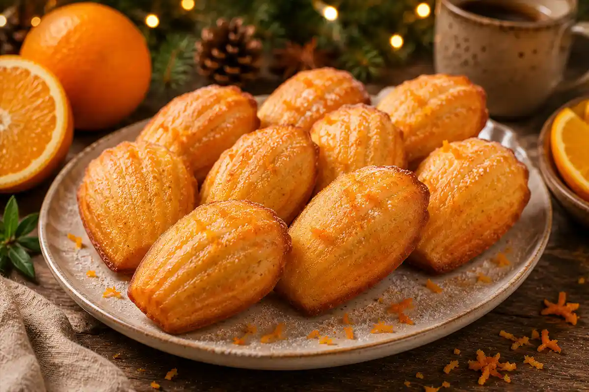Madeleines à l’orange