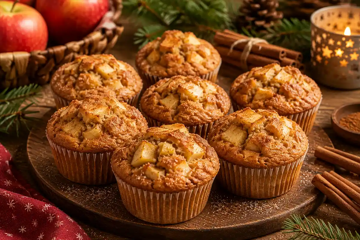 Muffins pomme-cannelle