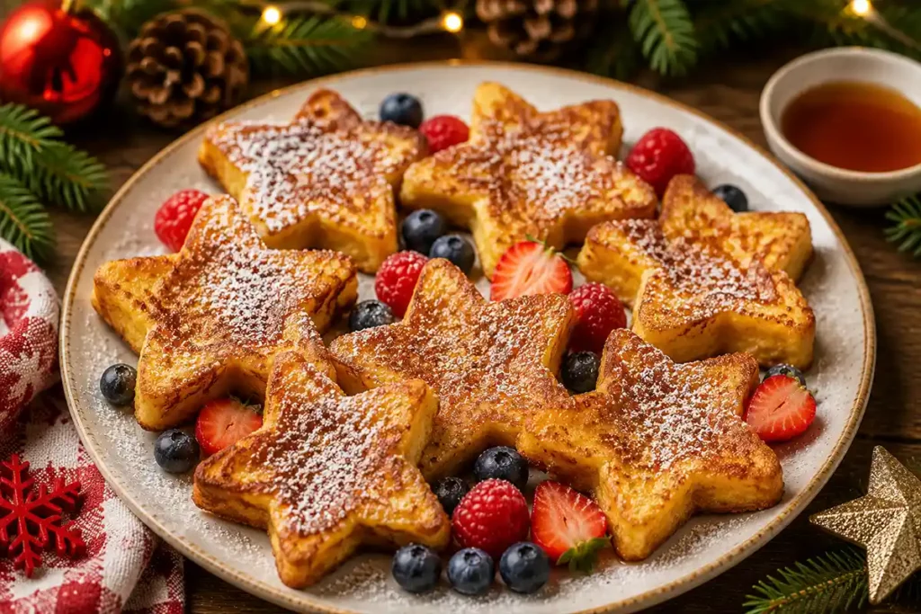 Pain perdu en forme d’étoiles