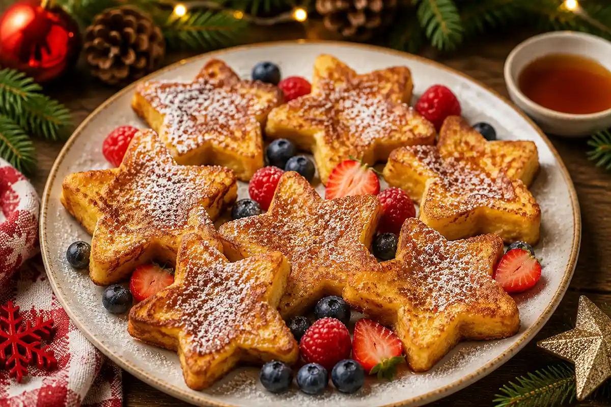 Pain perdu en forme d’étoiles