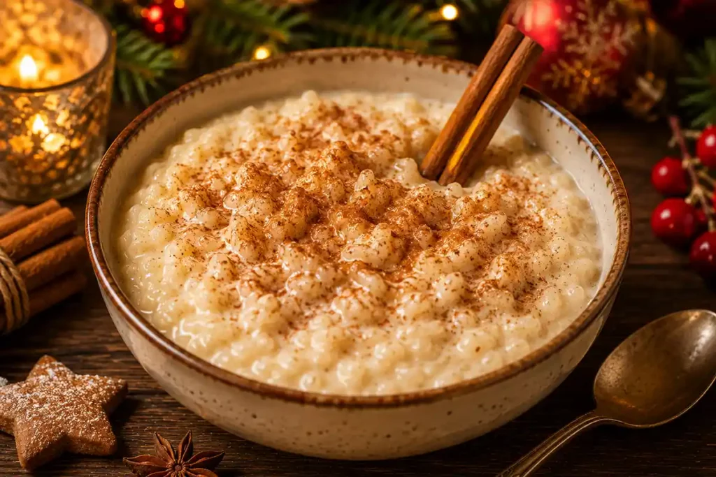 Riz au lait à la cannelle
