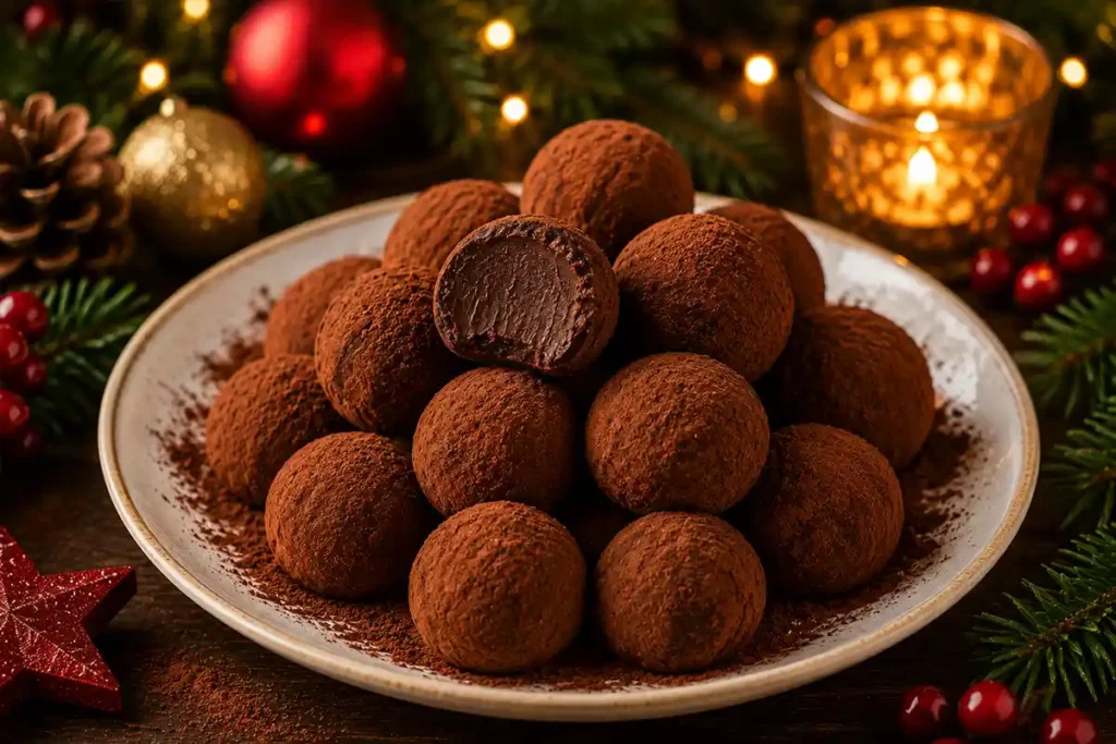 Truffes au chocolat